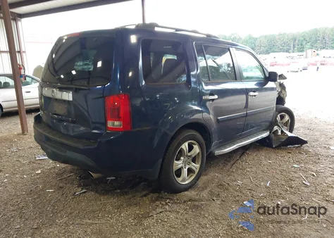 2013 Honda Pilot Ex-L from USA, damaged, VIN 5FNYF3H53DB029552